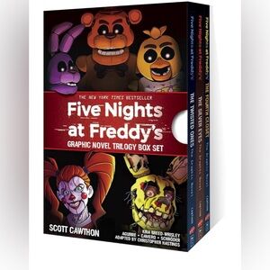 Five Nights at Freddy’s Graphic Novel Trilogy Box Set / BRAND NEW!!